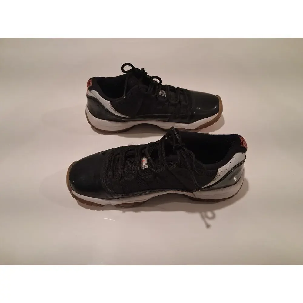 Jordan 11 Retro 2014 Low Infrared 23 Basketball Shoes Mens Size 5YUS Black